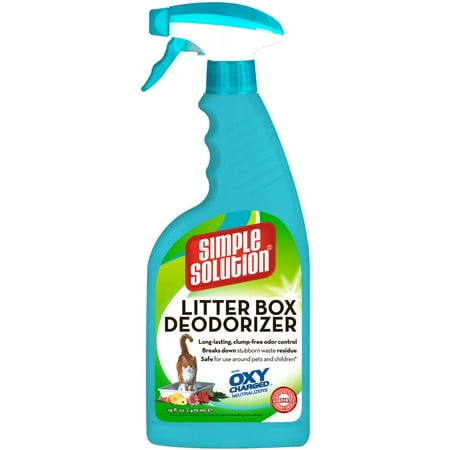 Simple Solution Cat Litter Box Deodorizer (16 oz) (Best Cat Litter Box Solution)