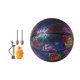 thumbnail image 5 of Sonducket Baloncesto holográfico que brilla intensamente, baloncesto reflectante, juego nocturno, baloncesto con bomba de inflado para cancha de Deportes y aire libre Sonducket OD005013-00, 5 of 6