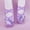 Purple, variant on LvhaoGJOB Girls' Soft Flexible Sole Ballet Flats with Elegant Design and Flexible Flat Sole