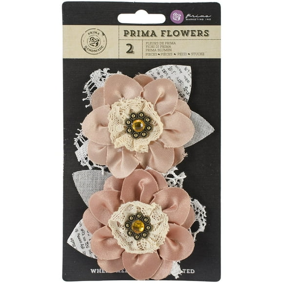 Prima Marketing 655350577292 Flowers, 3.5-Inch, Beige