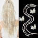 thumbnail image 3 of Cadena De Pelo De Perlas Artificiales De Mariposa, Pasador De Pelo Con Borlas, Cadena De Cola De Caballo Con Cuentas, Cadena Para La Cabeza, Accesorio Para El Cabello Para Mujeres Y Niñas Cateissary CE008580-04, 3 of 6