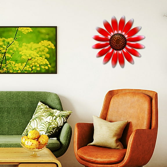 Herrnalise Holiday Home Decorations inside Iron Crafts Home Wall Decoration Iron Flower Wall Hanging Decoration