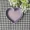 1PC-purple, variant on Ceramic Cat Bowl Extra Heart-Shaped Wide Anti Vomiting Stress Free Design12cm Durable Ceramic Pet Bowl for Small Cats & Dogs