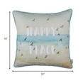 thumbnail image 2 of Happy Place Beach Quote Decorative Throw Pillow, 2 of 6