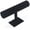 black, variant on Jewelry Display T Stand Velvet Bracelet Holder for Retail Store Showcase Tower Support Hair Band Organizer Black