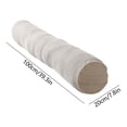 thumbnail image 3 of Body Pillow Side Sleeper Long Segmented Support Cushion Soft Removable Cover Washable for Bed Couch Sofa Leg Back Sleeping Home Decor, 3 of 6