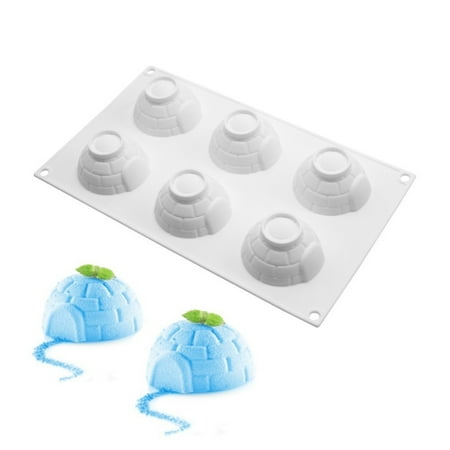 

Snow House Silicone Mould Fondant Cake Chocolate Cookie Decorating Mould Cake Tools