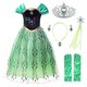 thumbnail image 2 of JerrisApparel Disfraz de Princesa para Niñas, Fiesta de Nieve, Halloween, Cosplay (3T, Ver JerrisApparel JerrisApparel, 2 of 2