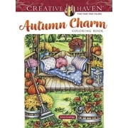 Adult Coloring Books: Seasons: Creative Haven Autumn Charm Coloring Book (Paperback)