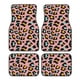 thumbnail image 1 of Fotbe Leopard Juego de 4 Tapetes para Auto con Estampado – Alfombrillas de Goma Reforzada, Diseño Antideslizante, Protección para Todo el Año – Vehículos, Autos, Camionetas y SUVs, 1 of 7