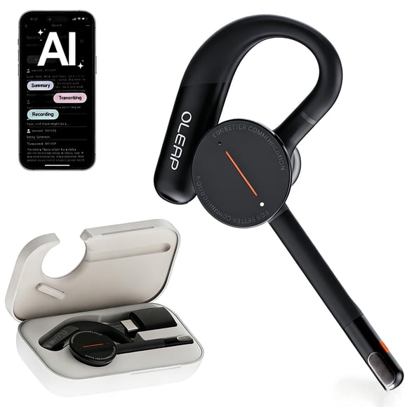Auriculares inalámbricos Oleap Archer Single Ear Bluetooth con micrófono