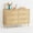 Wood color, variant on TEQIN Rattan dresser for bedroom, 6 Drawer Dresser Double Dresser with Deep Drawers, 29.5'' Tall Dresser Wooden Chest of Drawers for Closet with Wide Top, for Living Room, Hallway