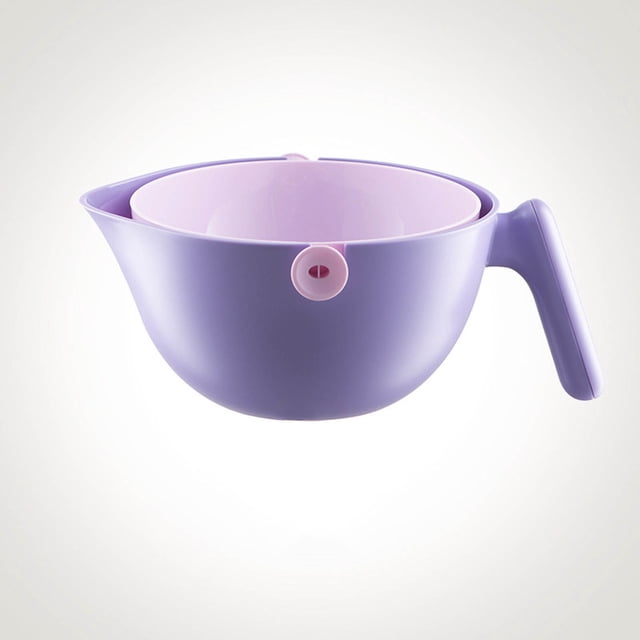 Function Kitchen Strainer and with Efficient Drain Handle for Fresh Fruit Vegetable Washing