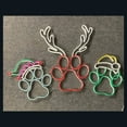 thumbnail image 4 of Handmadetneonsign Christmas Paw Neon Sign, Paw Merry Christmas Wall Art Decor, Bedroom Home Wall Decor, 4 of 5
