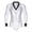 White, variant on Men's V Neck Long Sleeve Shirt Leotard Rhinestone Latin Ballroom Dance Bodysuit Figure Skating Jumpsuit White XL