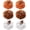 6pcs, variant on 3 Pcs Mini Pumpkins Decor Artificial Fleece Fabric Small Tiny Pumpkins Fall Autumn Decor for Home Farmhouse Harvest Thanksgiving Decorative