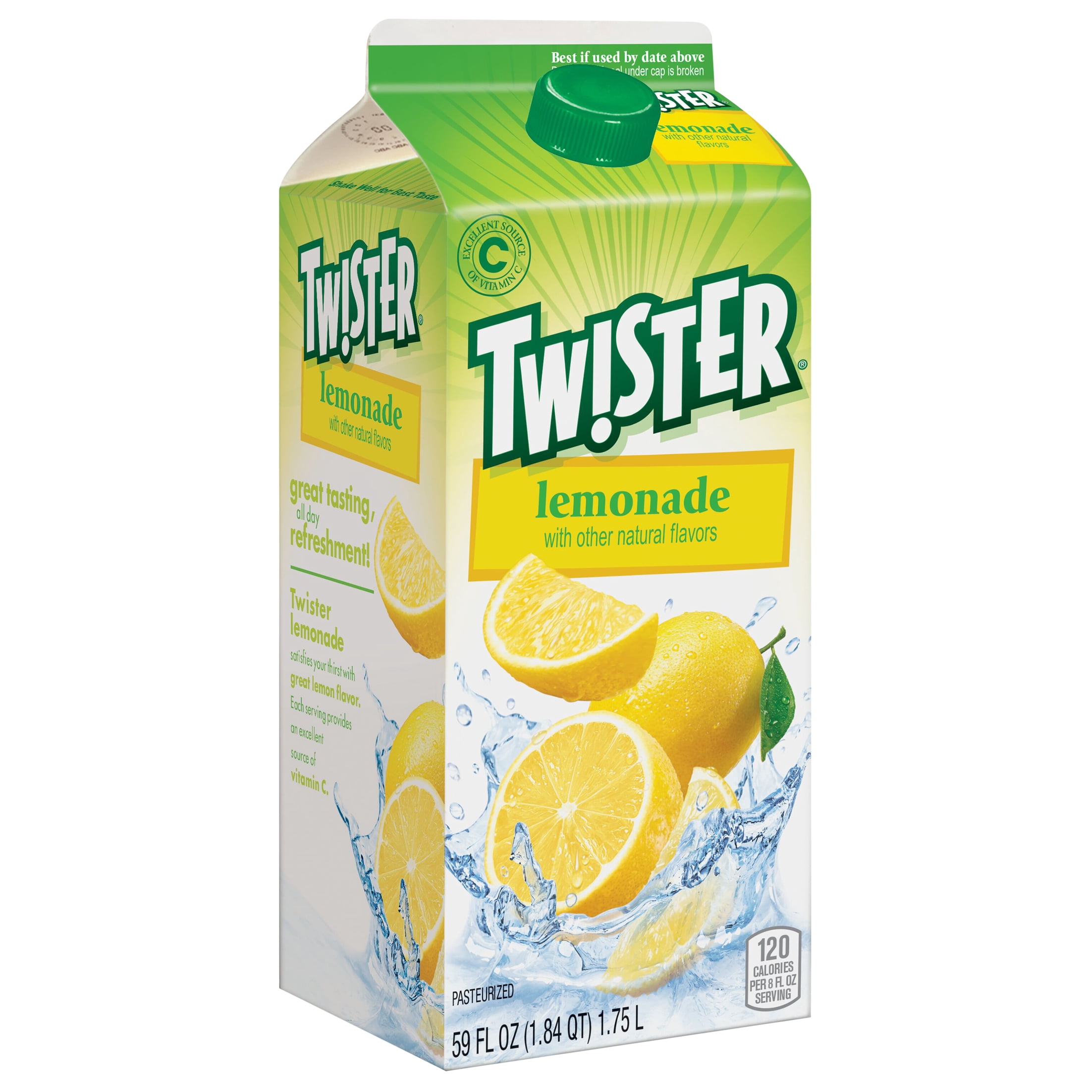 Tropicana Twister Lemonade Flavored Drink, 59 fl oz Carton