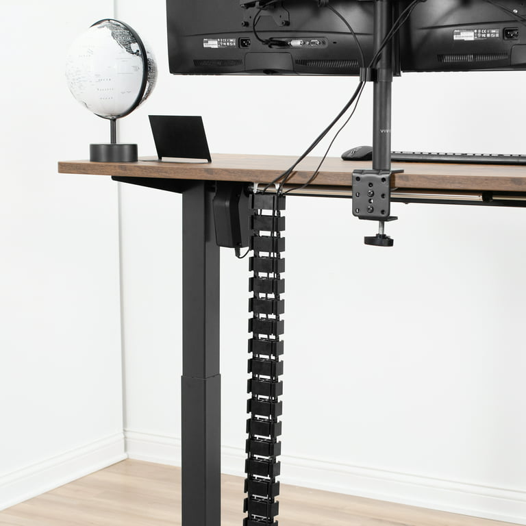 vivo Desk-ac01c Vertebrae Cable Management Kit Height Adjustable Desk Quad Wire Organizer