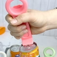 thumbnail image 4 of 2Pcs Jar Keys, Jar Opener Jar Grippers Can Lid Opener Jar Lid Gripper Jar Opener Tool, Open Jar Tool for Elderly Children Women Weak Hands（green+pink）, 4 of 5