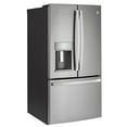 thumbnail image 2 of GE Profile 22.1 Cu. Ft. Counter-Depth French-Door Refrigerator with Door In Door Design Stainless Steel - PYD22KYNFS, 2 of 9