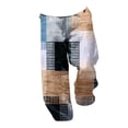 thumbnail image 3 of Printed Casual Trousers for Everyday Outdoor Wear Relaxed Fit Breathable Summer Style with Patterns, 3 of 3