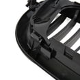 thumbnail image 5 of Unique Bargains 1 Pair Matte Black Car Front Kidney Grille for BMW E46, 5 of 8