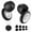 Black, variant on Kyusrd Summer Outdoor Patio Deals!Earplugs 27 Db Earplugs Snoring Silent Earplugs Reusable Motorcycle Noise Reducing Earplugs Earplugs For Sleeping