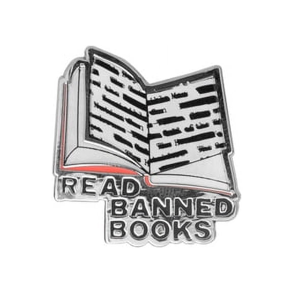 Read Banned Books Enamel Pin (Other)