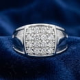 thumbnail image 5 of Pompeii 1 cttw Diamond Mens Ring 10k White Gold (I/J,I2-I3), 5 of 6