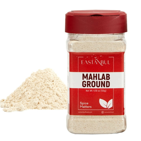 Eastanbul Mahlab, Mahleb Spice Ground for Pastries and Baking, Vegan 4.5oz