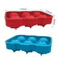 thumbnail image 3 of Ice Cube Mold Non-stick Easy to Demold Food Grade Silicone 6 Grids Ice Ball Making Mold Home Supply, 3 of 12