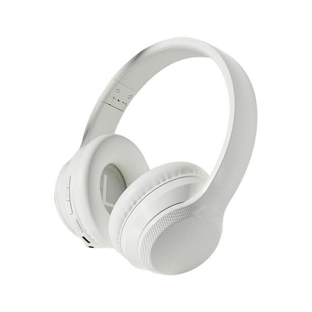 Auriculares Inalámbricos Bluetooth Headworn Auriculares Deportivos para Llamadas Telefónicas Estéreo, Diseño Plegable con Tiempo de Música 15H Y Soporte de Tarjeta de Memoria, Batería de 800Mah para V