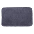 thumbnail image 1 of Bathroom Mat, Plush Thick And Soft Cut Pile Bathroom Mats Super Absorbent Stain Resistant Quick Dry, Machine Washable Home Decor, Non-Slip Washable Pet Rug for Bath Tub Shower, 31x19IN, 1 of 6