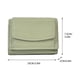 thumbnail image 4 of Mini billetera pequeña para mujer, ultrafina, de piel de vacuno, plegable, portátil, para oficina, viajes de negocios, piel auténtica, cierre de seguridad, diseño delgado, para dormitorio, 2, 4 of 7