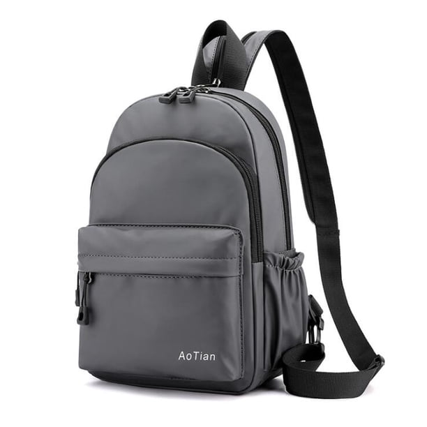 Mochila pequeña multifunción para hombre, bolso de hombro, bolso de viaje Fivean unisex