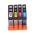 thumbnail image 3 of 4 Color Ink  Kit, BK C M Y Clear Printing   Lightweight No Leakage  For Replacement, 3 of 8