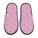 thumbnail image 1 of Fotbe Cool Flamingos Pantuflas Peludas para Mujer con Estampado, Zapatillas de Peluche, Zapatos de Invierno para Casa, Uso Interior y Exterior-Medium, 1 of 8