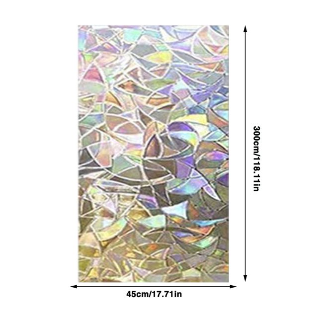 asddcavvf Light Window Window Privacy One Static Way Glass Transmitting Stickers Glueless Horizontal Home Wall Stickers Wall Stickers for Classroom