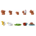 thumbnail image 1 of GOOHOCHY Figuras de animales de escritorio en miniatura, estatuas de animales de dibujos animados, decoración de animales de escritorio DIY, 10 Uds., 1 of 7