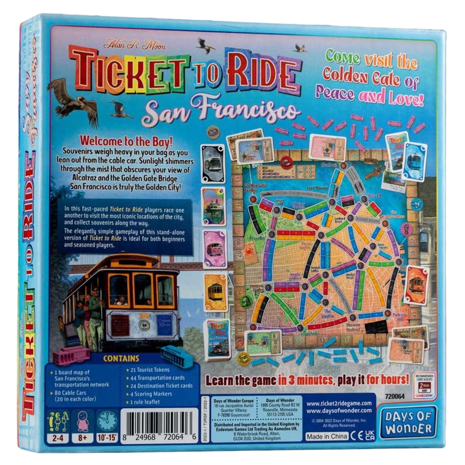 邦楽 SIXRIDE TICKET TO RIDE Ticket to Ride Board Game – Franklin's Toys