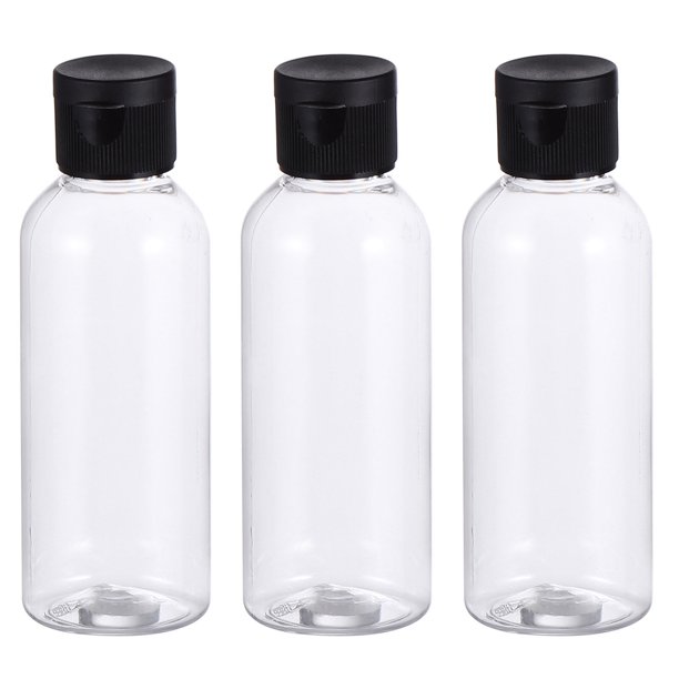 30 botellas de loción rellenables para artículos de tocador.