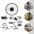 thumbnail image 2 of Miumaeov Electric Bicycle Motor Kit 36V 500W Front/Rear Wheel E-Bike Conversion Kit E-Bike Cycling Hub Conversion Dual Mode Controller, 2 of 13