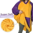 thumbnail image 6 of Catalonia Oversized Blanket Hoodie Sweatshirt, Fleece Pullover with Large Front Pocket, for Adults Men Women, 6 of 7