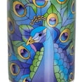 thumbnail image 2 of STPgoods Peacock Porcelain Storage Jar with Lid 7.44 fl oz Kitchen Countertop Container for Storage 2.76 x 3.5" Blue Purple, 2 of 7