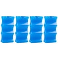 thumbnail image 1 of 4 Pcs Packs de Glace en Caoutchouc Bleu pour Utilisateurs de Pique-Nique, 1 of 7