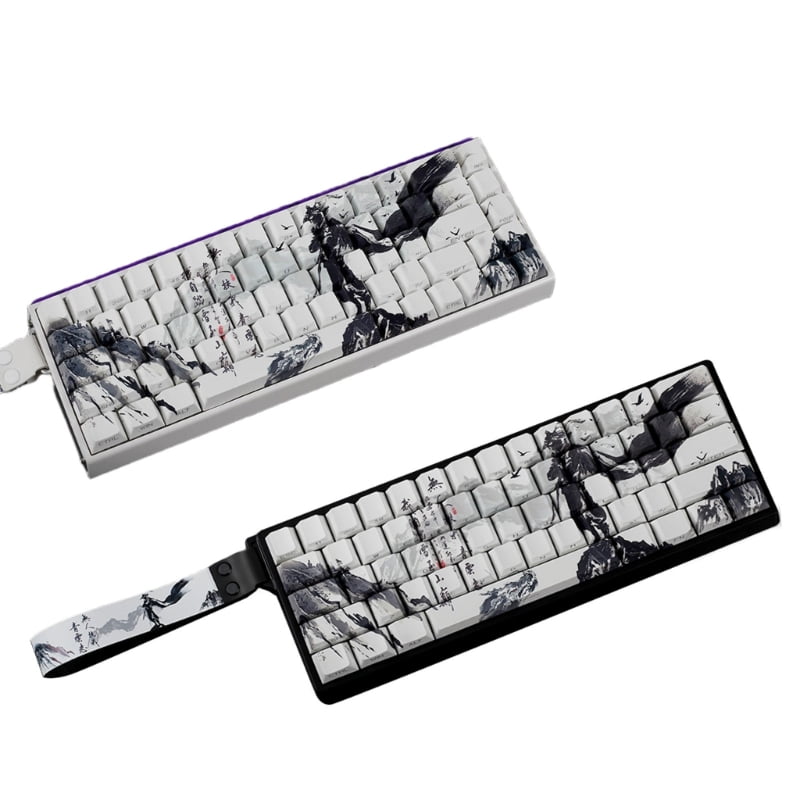 Original Profile Keycaps PBT Material Dyes Sublimations Side Print Keycap For Small Mechanical Keyboards 60% 68% Layout