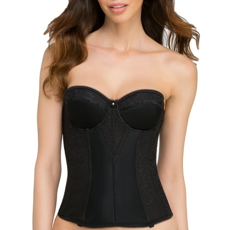 

Dominique Womens Colette Lace Strapless Bustier Style-8949