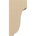thumbnail image 3 of 6"W x 6"D x 12"H Wide Van Buren Rough Cedar Woodgrain TimberThane Corbel, Primed Tan, 3 of 6