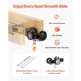 thumbnail image 5 of Pocket Door Frame Kit Pocket Door Kit for 24-36 in Wide 84 in High Door Steel, 5 of 7