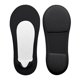 thumbnail image 1 of Xiao Hua 10 pares de calcetines invisibles para mujer - Tobilleros bajos antideslizantes - Calcetines invisibles para uso casual y formal - Suaves y elásticos, color negro, 1 of 2